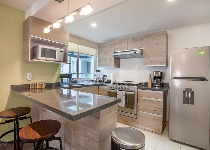 Moderno Mexicano 3br/2ba 200mbps Mexico City