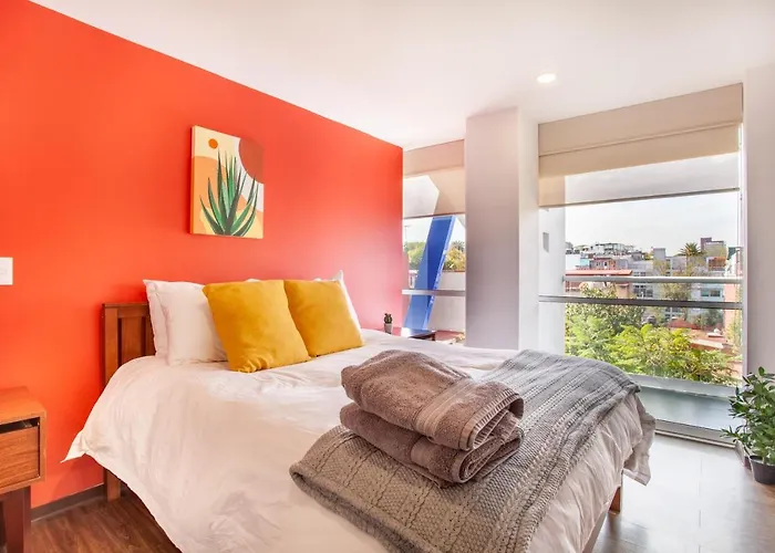 Apartment Moderno Mexicano 3br/2ba 200mbps