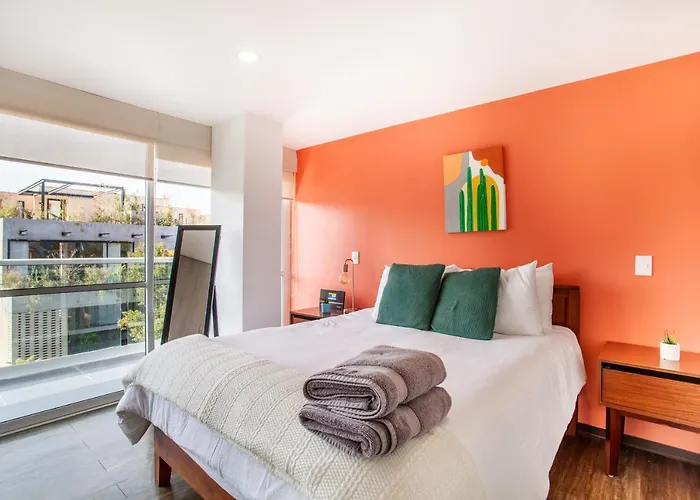 Apartment Moderno Mexicano 3br/2ba 200mbps Mexico City