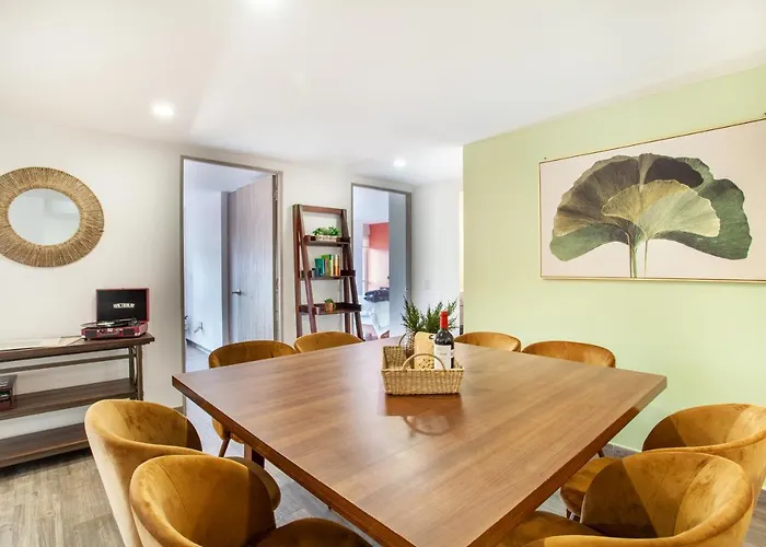 Moderno Mexicano 3br/2ba 200mbps * Mexico City